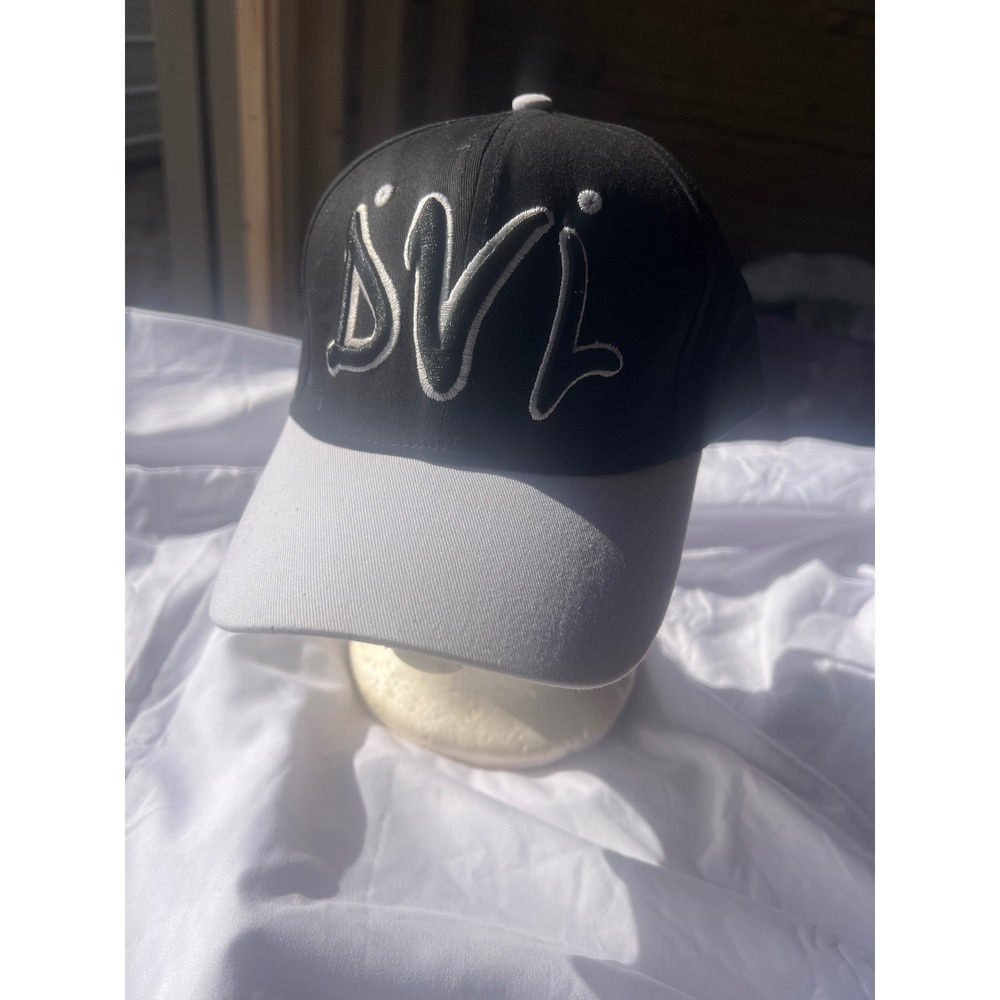 Black Gray‎ Baseball Cap Embroidered DVL Snapback Adjustable